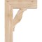Ekena Millwork Funston Block Smooth Bracket, Douglas Fir, 3 1/2"W x 14"D x 18"H BKT04X14X18FST05SDF - alternate 2